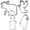Blitzangebot 💯 Städter Ausstechform Weihnachtsbäckerei 7–9 Cm Set, 4-teilig 😉 10