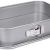 Blitzangebot 👏 Städter We Love Baking Springform 33 X 23 Cm / H 7 Cm Silber Rechteckig 4.700 Ml ⭐ 5