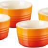 Billig 👏 Le Creuset 4-er Set Förmchen In Ofenrot 🔔 13
